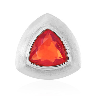 Äthiopischer Roter Opal-Silberanhänger (MONOSONO COLLECTION)