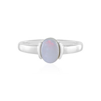 Australischer Opal-Silberring