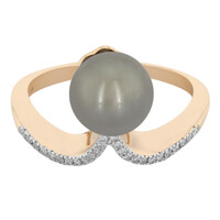 Tahitiperlen-Goldring