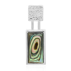 Abalone-Muschel-Silberanhänger