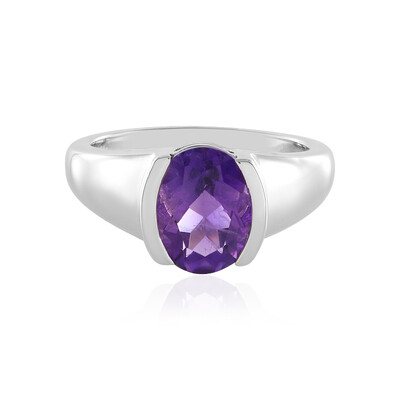 Sibirischer Amethyst-Silberring