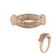 I2 Champagner-Diamant-Goldring (KM by Juwelo)