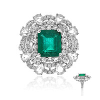 AAA-Sambia-Smaragd-Goldring (CIRARI)