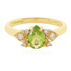 Peridot-Silberring