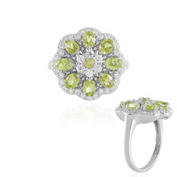 Peridot-Silberring
