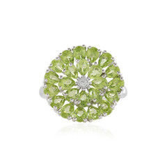 Peridot-Silberring