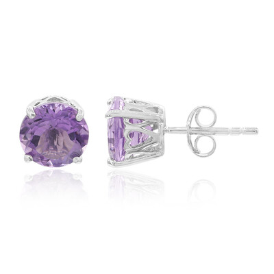 Amethyst-Silberohrringe