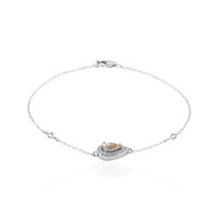 Morganit-Silberarmband