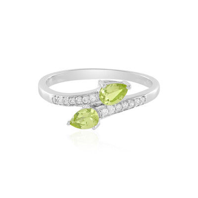 Peridot-Silberring