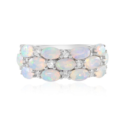 Welo-Opal-Silberring