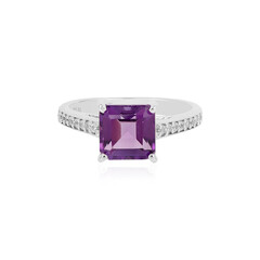 Sibirischer Amethyst-Silberring