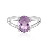 Lavendel-Amethyst-Silberring