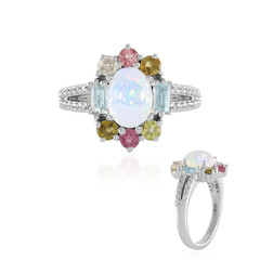 Welo-Opal-Silberring