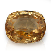 Grossular-Edelstein 7,76 ct in Sammler-Box