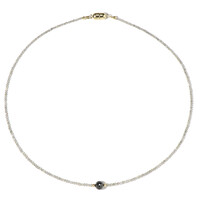 Diamant-Goldhalskette (Adela Gold)