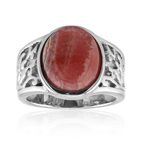 Rhodochrosit-Silberring (Art of Nature)