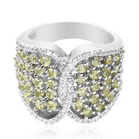 Peridot-Silberring