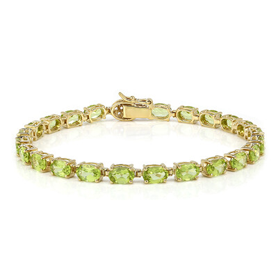 Peridot-Silberarmband