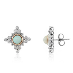 Welo-Opal-Silberohrringe (Dallas Prince Designs)