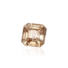 Champagner-Zirkon 4,513 ct