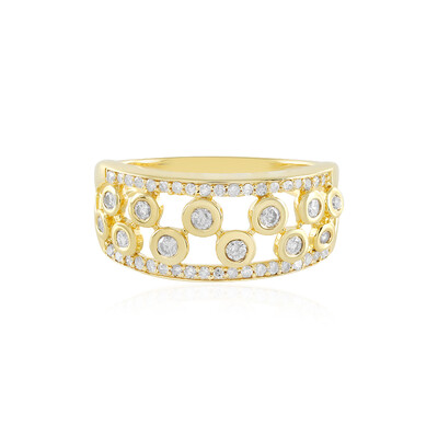 I2 (J) Brillant-Silberring
