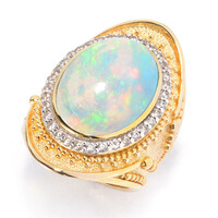 AAA-Welo-Opal-Silberring (Dallas Prince Designs)