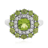 Peridot-Silberring