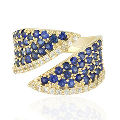 Blauer Saphir-Goldring (Adela Gold)