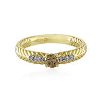 I2 Champagner-Brillant-Goldring (Ornaments by de Melo)