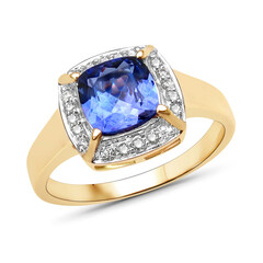 AAA-Tansanit-Goldring (AMAYANI)