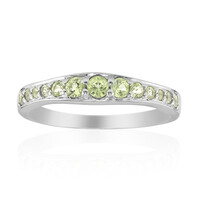 Peridot-Silberring