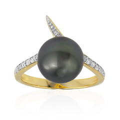 Tahitiperlen-Goldring (TPC)