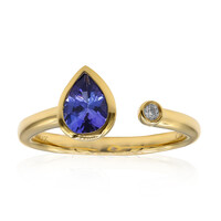 AAA-Tansanit-Goldring (CIRARI)