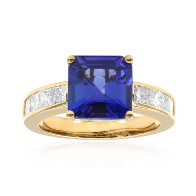 AAA-Tansanit-Goldring (CIRARI)