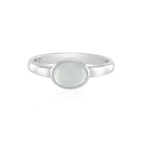 Aqua-Chalzedon-Silberring