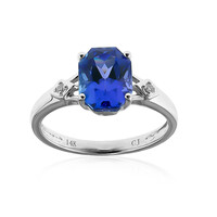 AAA-Tansanit-Goldring (CIRARI)