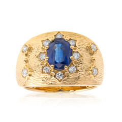 Nepalesischer Kyanit-Goldring (CIRARI)