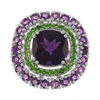 Sambia-Amethyst-Silberring