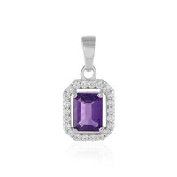 Sibirischer Amethyst-Silberanhänger