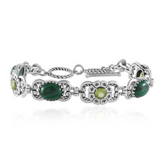 Edelstein-Silberarmband (Desert Chic)