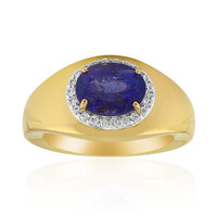 Tansanit-Goldring (Adela Gold)