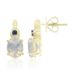 Oregon-Eis-Opal-Goldohrringe