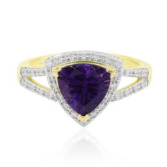 Marokkanischer Amethyst-Goldring