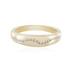 I2 (I) Diamant-Silberring