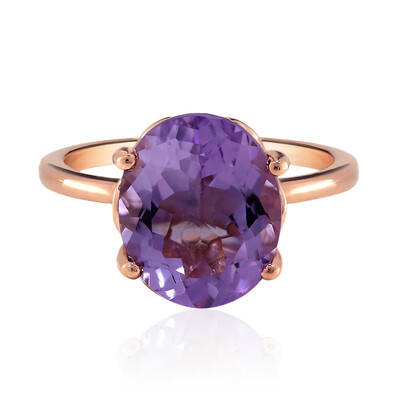 Bolivianischer Amethyst-Silberring