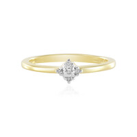 I2 (I) Diamant-Silberring