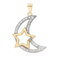 PK (L) Diamant-Goldanhänger