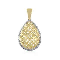 I4 (J) Diamant-Goldanhänger (Ornaments by de Melo)