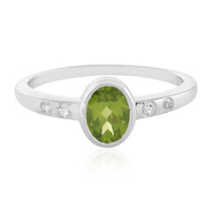 Peridot-Silberring