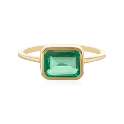 Russischer Smaragd-Goldring